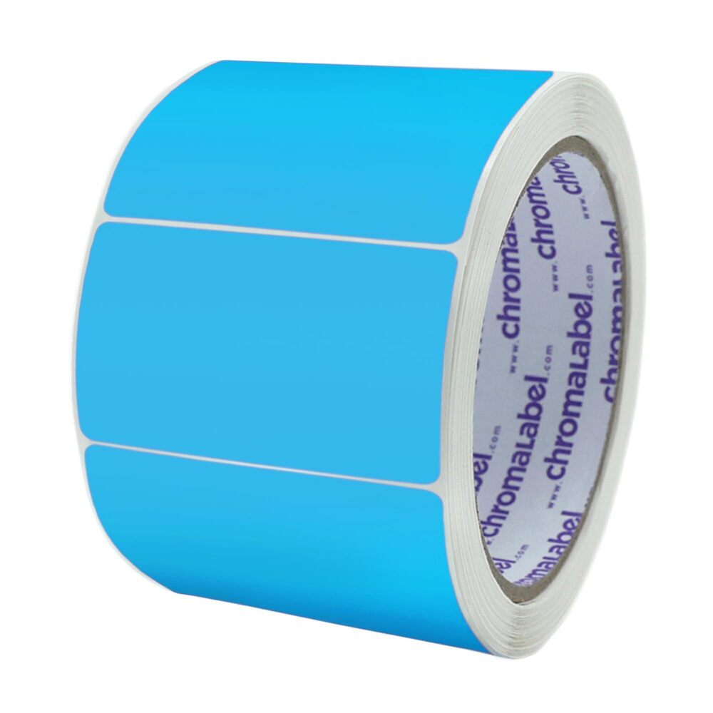 9930 2 x 3 inch Permanent Color Code Rectangle Labels, 250 Stickers per